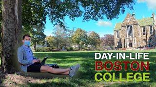 A Day in the Life at Boston College! (Covid Edition)