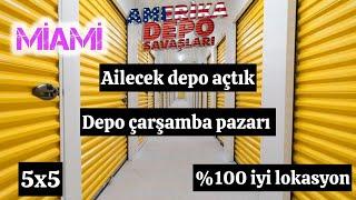 Ailecek depo açtık / MİAMİ / %100 iyi lokasyon