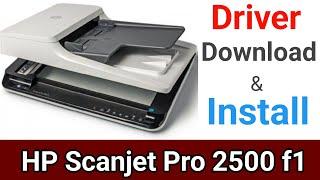 How to Install HP Scanjet Pro 2500 f1 Scanner Easily