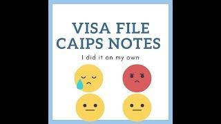 Free CAIPS notes filing- on your own