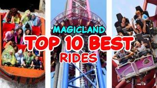 Top 10 rides at MagicLand - Valmontone, Italy | 2022