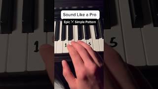 Sound like a pro  #piano #pianotutorial #pianolessons #tutorial #tipsandtricks #tips  #pianomusic