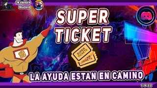 🟣Bot de Super Ticket  Discord  JKamiGod