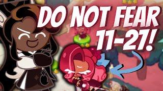 Stuck on 11-27? No Problem! Caramel Arrow is Here! (Guide) | Cookie Run Kingdom