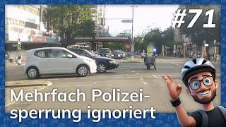  Polizeiabsperrung durchbrochen und wilde Landstraße – Berlin Cycling Diary #71