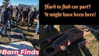 Barn Find Car Parts at Auction