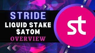 How to Liquid Stake $ATOM on STRIDE | Better than LIDO?