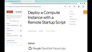 Deploy a Compute Instance with a Remote Startup Script: Challenge Lab || #qwiklabs || #GSP301