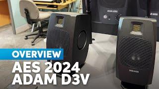 AES 2024: ADAM Audio D3V Monitor Speakers