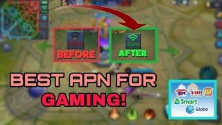 BEST APN FOR MOBILE LEGENDS! / ALL NETWORKS / ANDROID, IOS and WIFI. (BEST APN JUNE 2020)