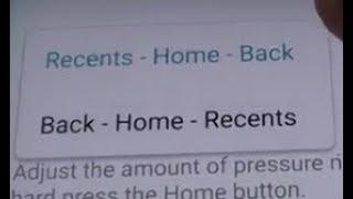 Samsung Galaxy S8: How to Switch Recents / Back Key on Navigation Bar Layout