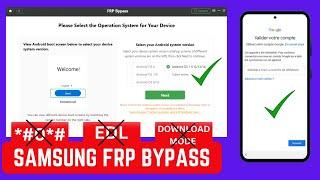 Samsung FRP Bypass Android 12/13/14 | Samsung FRP Unlock Tool 2025 | Google Account Remove