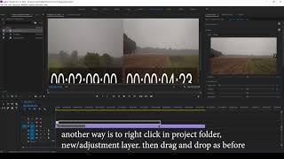 How to : Add adjustment layer and use Luts in Adobe Premiere Pro CC