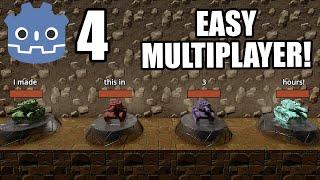 Godot 4 Makes Multiplayer EASY!