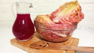 Pickled Cabbage - How to put pickled cabbage in the barrel for the winter.