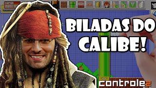 MARIO MAKER - Biladas do Calibe, Fase para o Davy Jones!!! Por BRKsEDU!