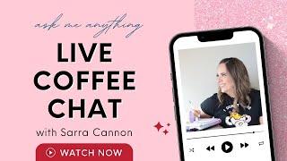 LIVE COFFEE CHAT  go wild, editing my novel, & live Q&A