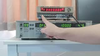 Digital display FREQUENCY COUNTER F1000L