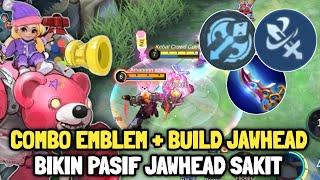 Build Jawhead Offlaner Combo Emblem + item Bikin Pasif Jawhead Sakit ~ Mobile Legends