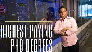 Highest paying PhD degrees (2020)