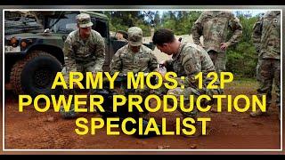 Army MOS 12P #MOS #12P #Army #ArmyJobs