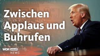 Donald Trump vor dem US-Kongress: Was seine Rede für die Ukraine bedeutet | WDR Aktuelle Stunde