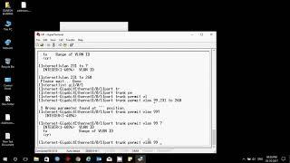 HP V1910 24G Vlan And Trunking