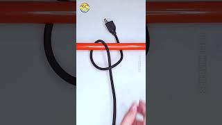 Knots rope tip diy at home #diy #viral #shorts ep1794