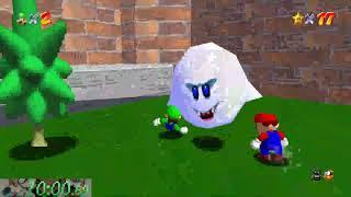 Super Mario 64 ex-coop Non-stop 70-Star Speedrun in 39:18.10 (Current WR)