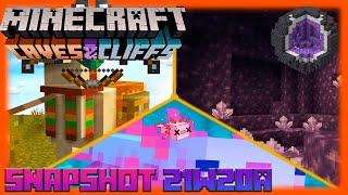 Minecraft 1.17 || Snapshot 21w20a || Review -  CAMINO a LA 21W21A, TODO LO que DEBES SABES 