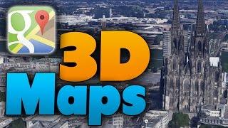 Google 3D maps (Tutorial) How to activate 3D Mode!