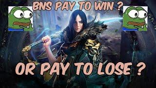 IS Blade and Soul Pay to Win or to lose ?