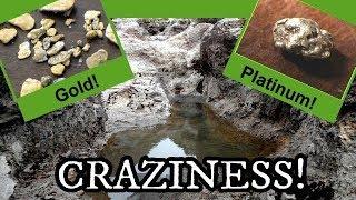 Craziness! Gold Panning Fraser River BC (CRAZY TRIP! 2018)