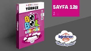 Sebzeler | 1.Sınıf Türkçe | 1.Sınıf 2.Dönem Türkçe Kitabı Sayfa 128 Etkinlik 2