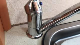 Repairing leaking Caravan or Motorhome tap. Cartridge replacement.