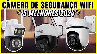 5 MELHORES CÂMERA DE SEGURANÇA WIFI de 2024  | CÂMERA DE SEGURANÇA WIFI : Externas e Internas!