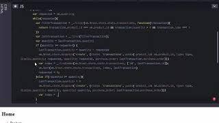 inventory system track purchase order vue