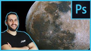 Photoshop True Colour Moon Editing Tutorial