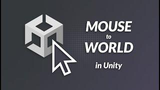 How to convert the mouse position to world space in Unity