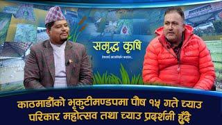 च्याउ क्षेत्रको प्रवर्द्धनको लागि छुट्टै स्वायत्त निकायको आबश्यक छ ll Samridda Krishi | GNNᴴᴰ TV ||