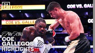 INCREDIBLE UPSET | Khalil Coe vs. Manuel Gallegos Fight Highlights