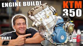 Incredible KTM 350 Engine build from start to finish! (with a Custom Touch)