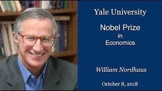William Nordhaus, Nobel Prize in Economics Press Conference