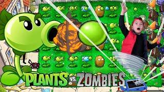 Plants vs Zombies Garden Warfare Gameplay In Real Life Pretend Play | pvz Kaven App Review