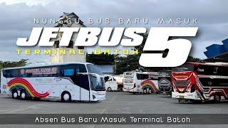 JETBUS 5 pertama Masuk Terminal Batoh ?? Absen Bus Baru Di terminal Batoh Banda Aceh