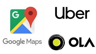 Book Ola or Uber directly from Google Maps