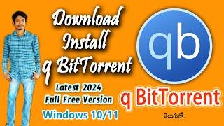 qBittorrent Download and Install On Windows 10 l 11 ll Uninstall This App