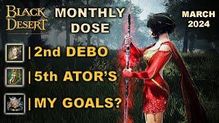 BDO | My Future Goals for 773GS | 2nd PEN Debo | 5th Ator's Shoe for Profit | Monthly Dose - March |
