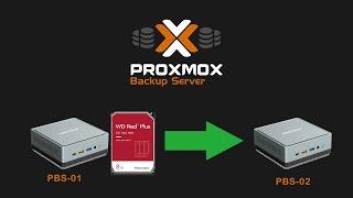 Proxmox Backup Server   Festplatte auf neuen Server umziehen