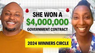 How Shena Won A $4,000,000 Government Contract | Winner Circle 2024